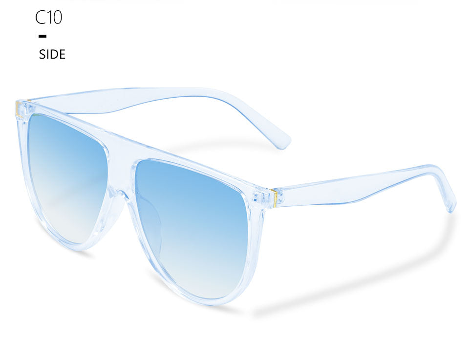 Vintage Retro Flat Top Sunglasses