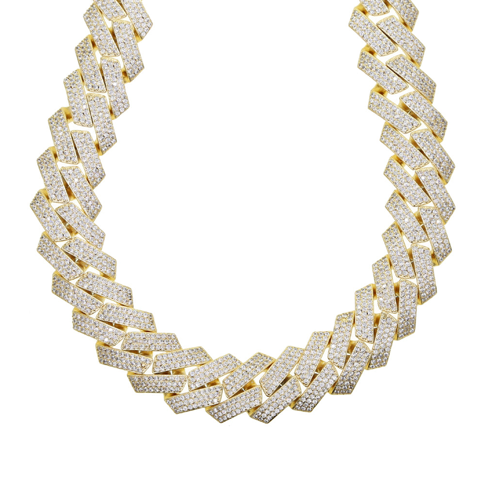 Miami Cuban Baguette Chain Necklace