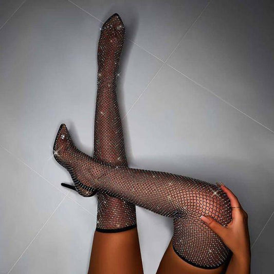 Mesh Center of Attention Boots