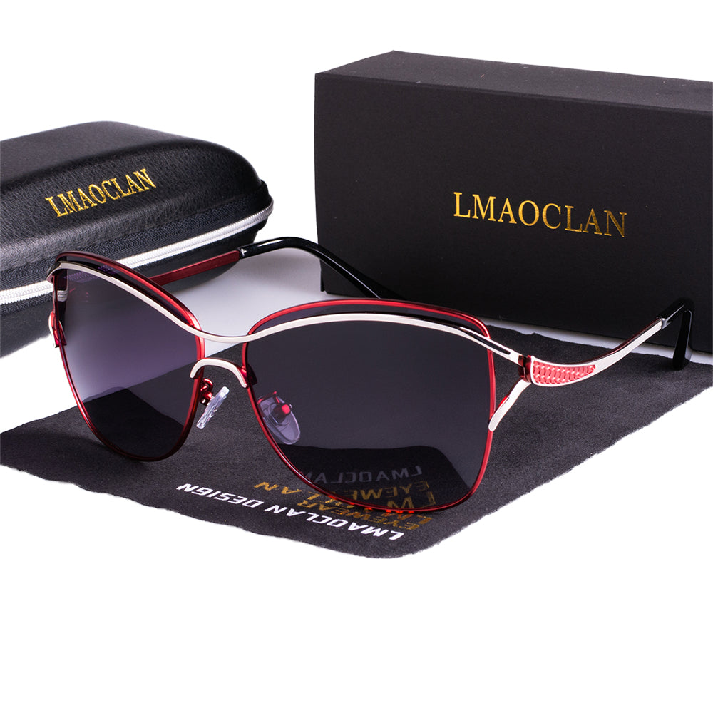 Women Polarized Vintage Sunglasses