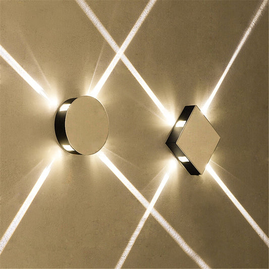Corridor Hotel Cross Star Wall Light