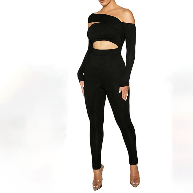 Criss Cross Long Sleeve Bodysuit
