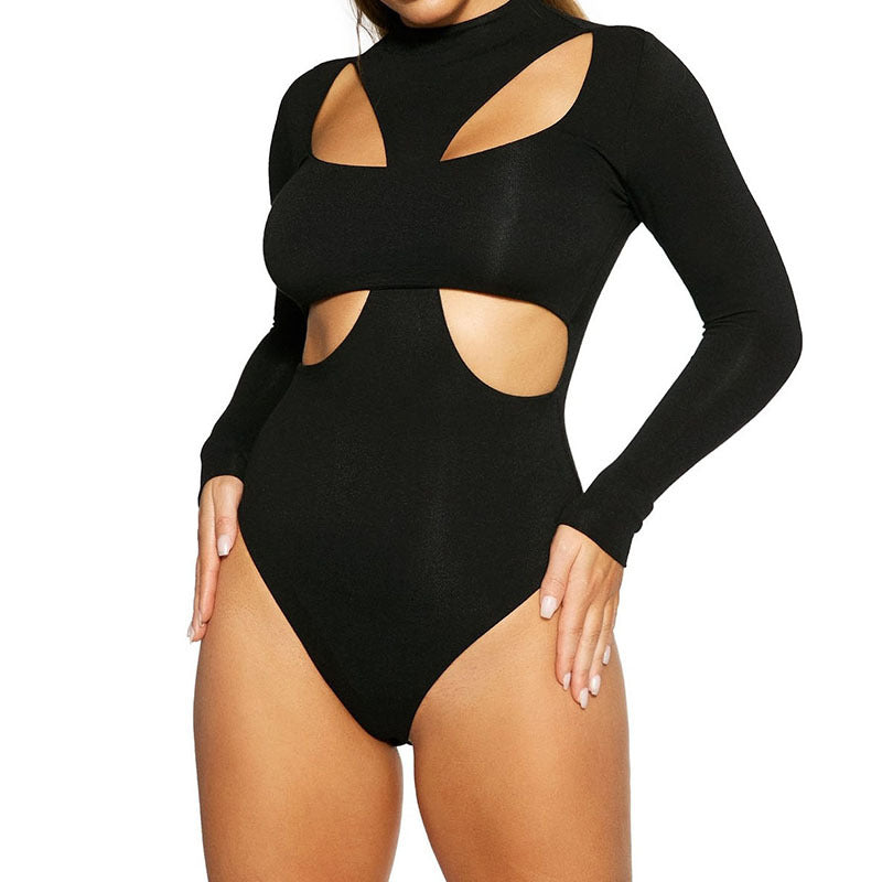Criss Cross Long Sleeve Bodysuit