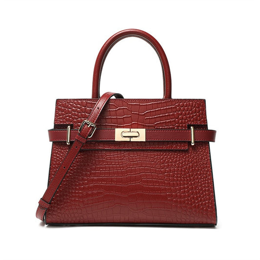 Elite Crocodile Satchel Bag