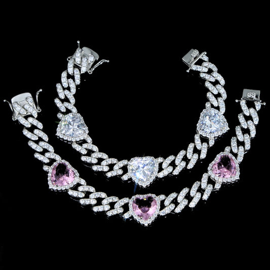 Heart Chain Bracelet