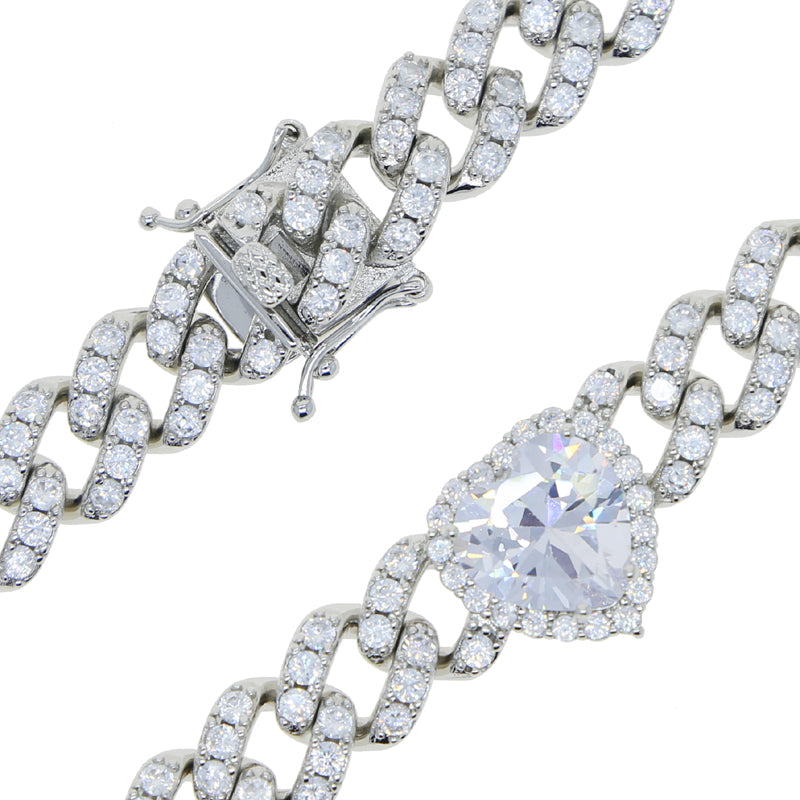 Heart Chain Bracelet