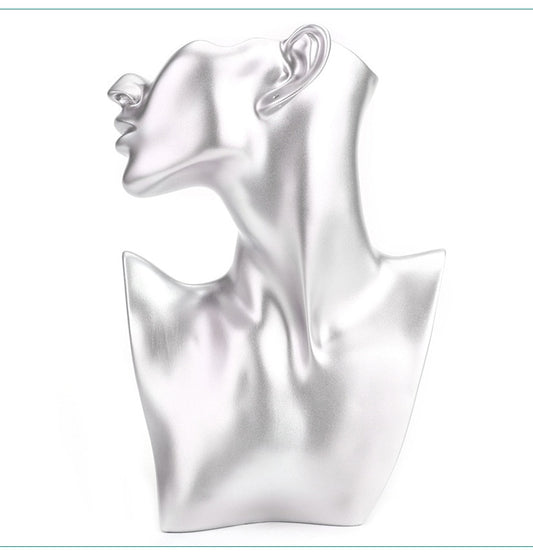 Defined Ceramic Face Vase