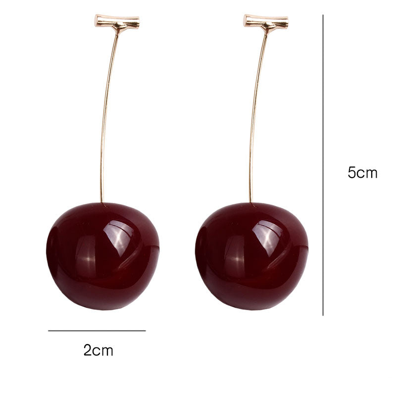 Cherry Pop Drop Earrings