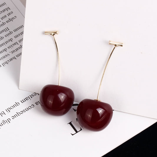 Cherry Pop Drop Earrings