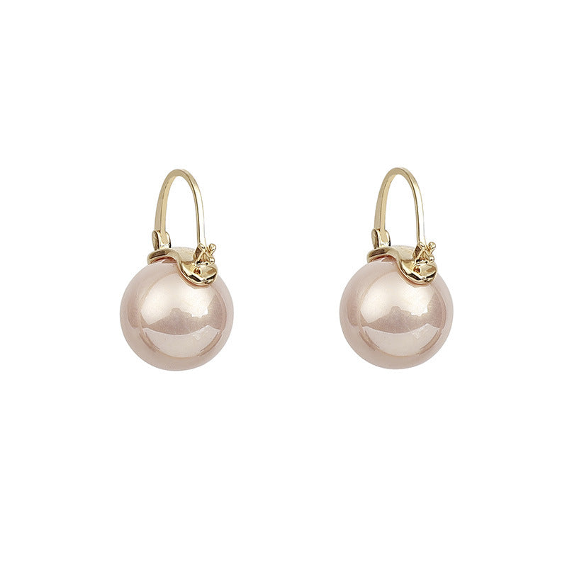 Fresh Pearl Temperament Earrings