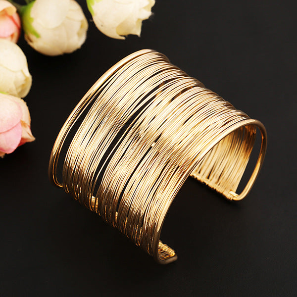 Hollow Cuff Bracelet