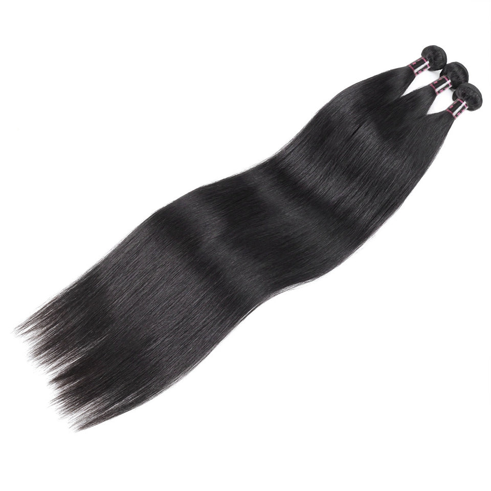 Bone Straight Human Hair Bundles