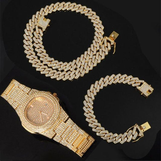 Miami Cuban Chain Set
