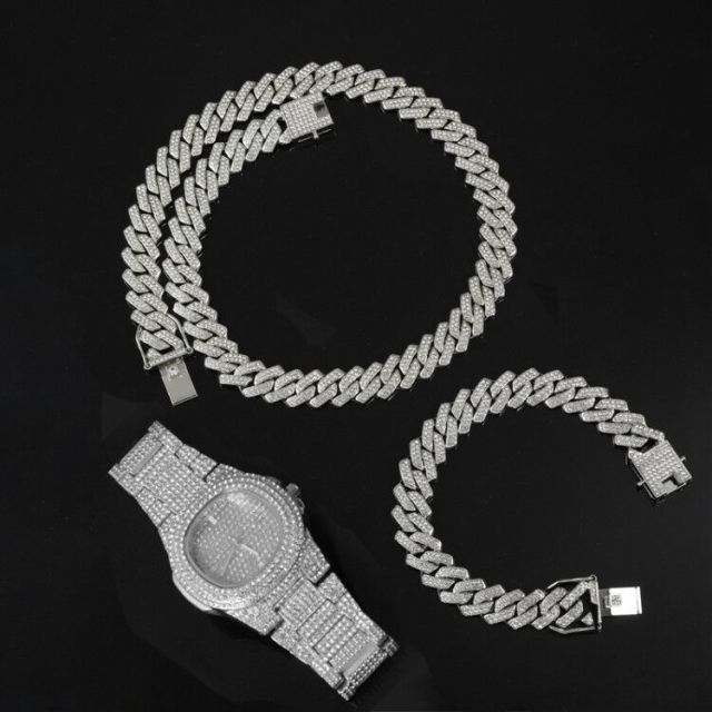 Miami Cuban Chain Set