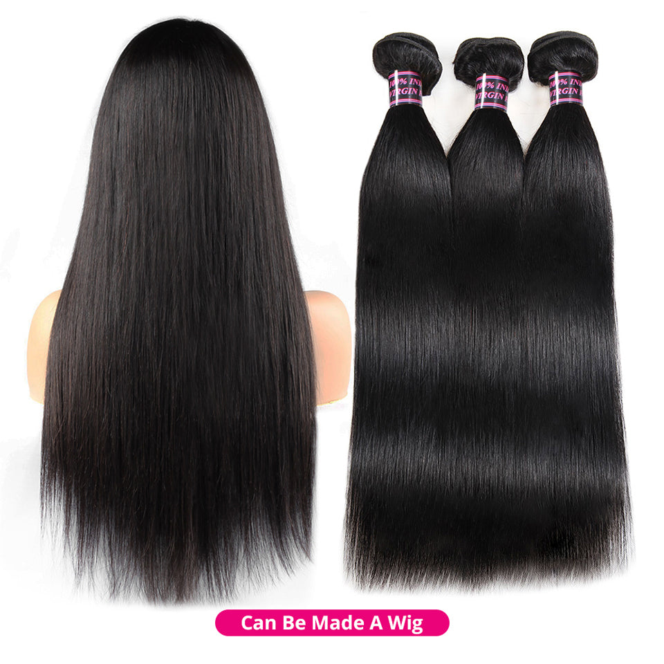 Bone Straight Human Hair Bundles
