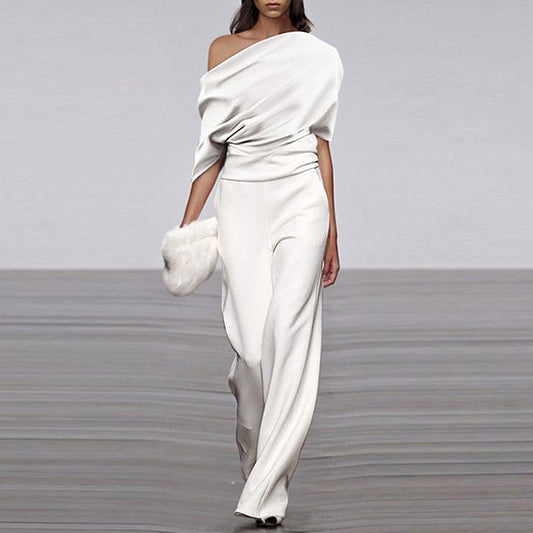 Elegant Summer Off Shoulder Jumpsuit