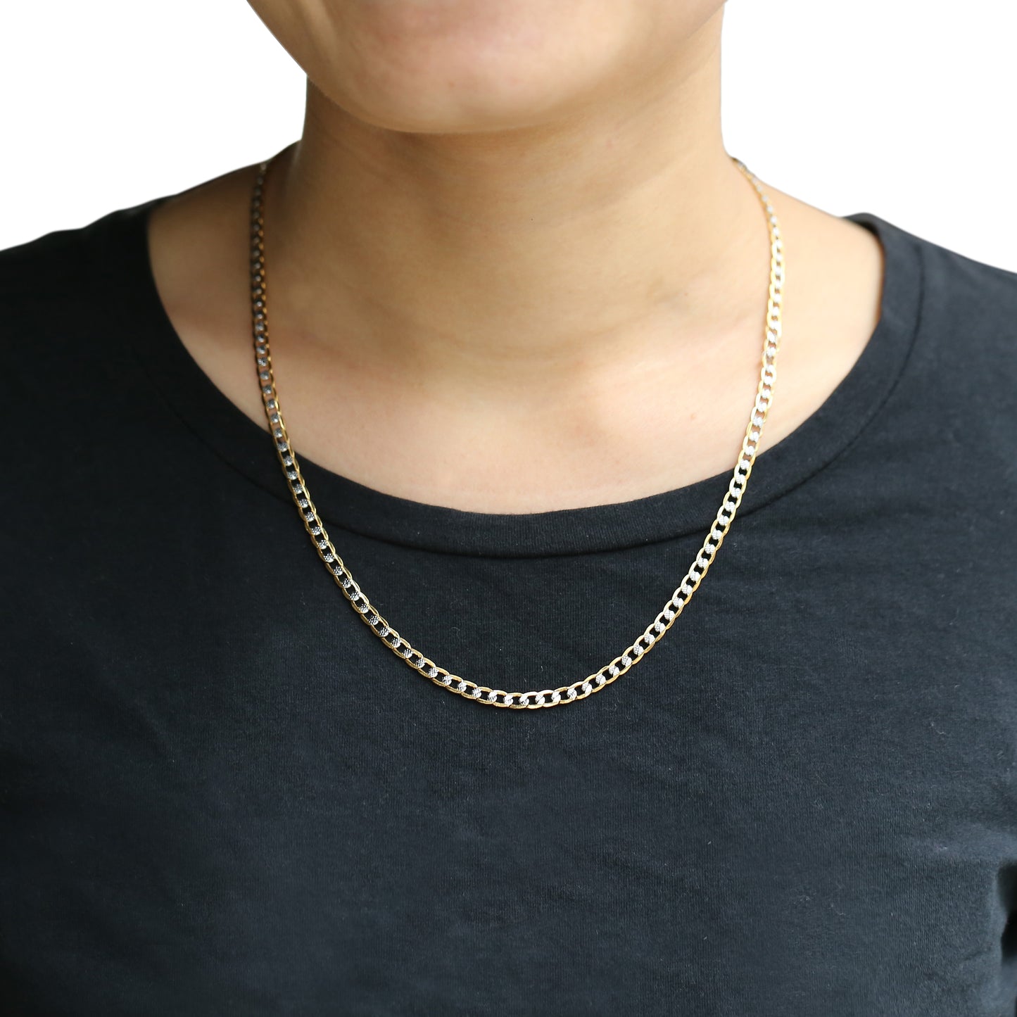Trend Setter Gold Cuban Link Chain Necklace