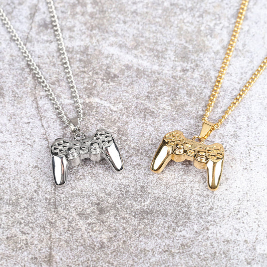 In The Game Stainless Steel Pendant Necklace