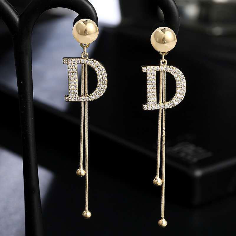 Charm Tassel Drop Earrings