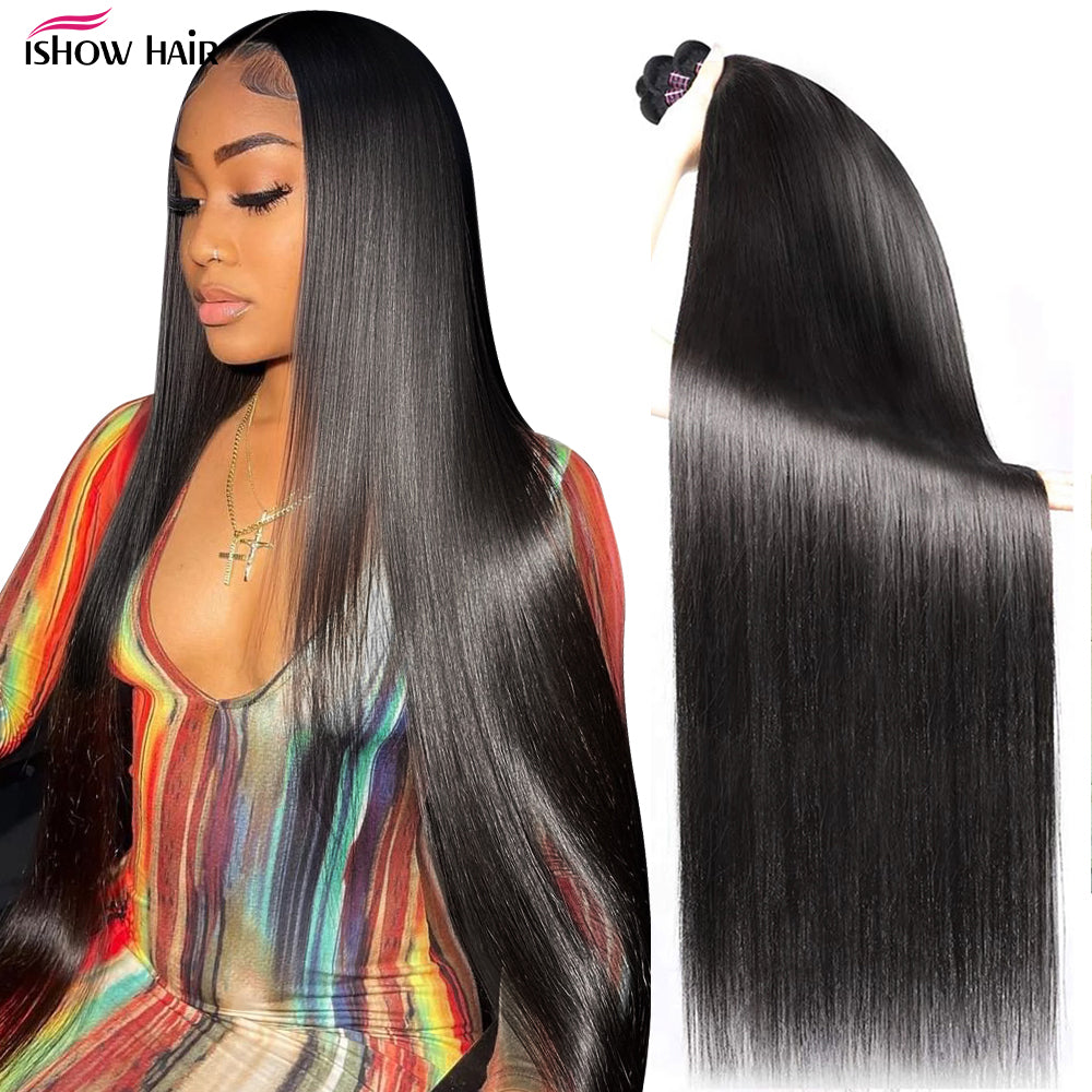 Bone Straight Human Hair Bundles