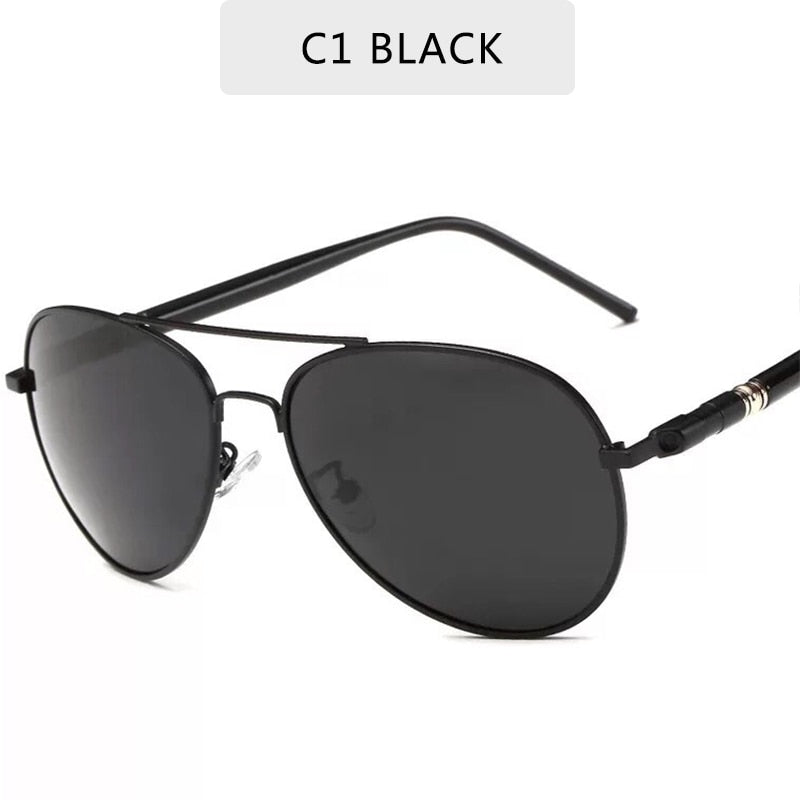 Polarized Men's Pilot Sunglasses