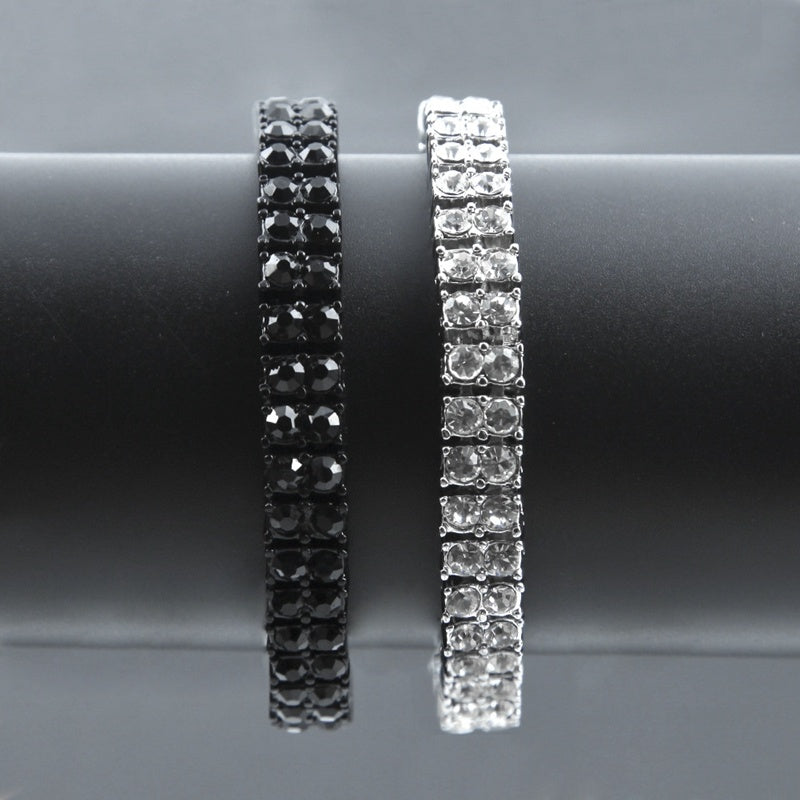 Double Front Row Men's Bracelet