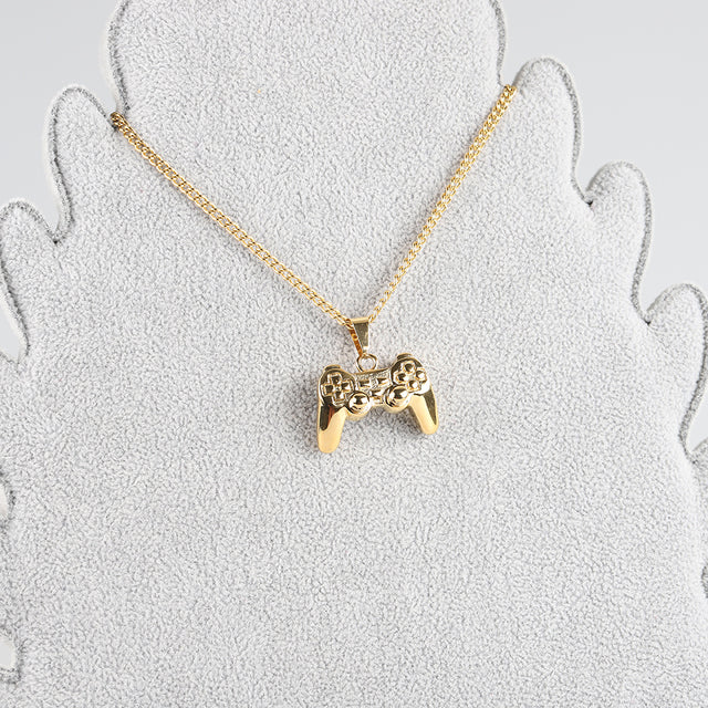 In The Game Stainless Steel Pendant Necklace